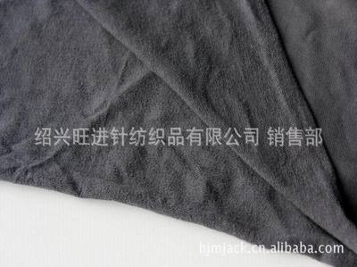 紹興旺進(jìn)針紡織品 廠家直供漂白色32S全滌紗汗布，140克高品質(zhì)針織面料解析
